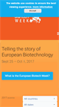 Mobile Screenshot of biotechweek.org